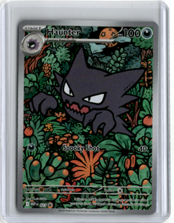 Pokemon TCG Haunter MEP 027 Full Art Black Star Promo Mega Evolution - Image 1