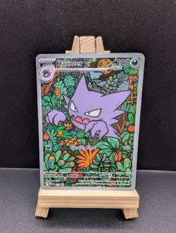 Pokemon TCG Haunter MEP 027 Full Art Black Star Promo Mega Evolution - Image 1