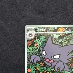 Pokemon TCG Haunter MEP 027 Full Art Black Star Promo Mega Evolution - Image 3