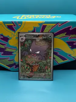 Pokemon TCG Haunter MEP 027 Full Art Black Star Promo Mega Evolution - Image 1