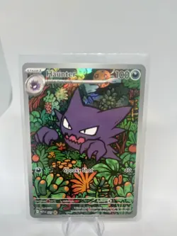 Pokemon TCG - Haunter 027 Promo (Black Star Promo) Illustration Rare English NM - Image 1