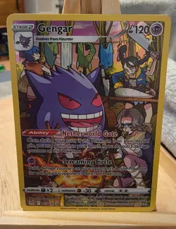 Pokemon TCG Gengar TG06/TG30 Full Art Trainer Gallery Lost Origin NM/M - Image 1