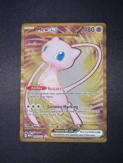 Mew ex - (151 Metal Card) 205/165 Pokemon Scarlet & Violet 151 - Image 1