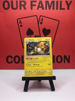 Raichu 41/147 Sm-Burning Shadows Pokemon Card Holo NM - Image 1