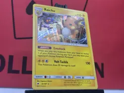 Raichu 41/147 Sm-Burning Shadows Pokemon Card Holo NM - Image 4