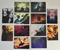 12x Dominik Mayer Art Series Cards includes Lord of the Rings Art - MTG Lot - Image 1