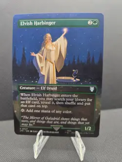 Elvish Harbinger (Borderless) Commander: the Lord of the Rings: Tales of... - Image 1