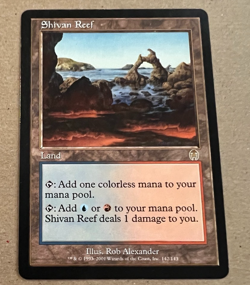 Shivan Reef - Apocalypse - MTG - Magic the Gathering - Image 1