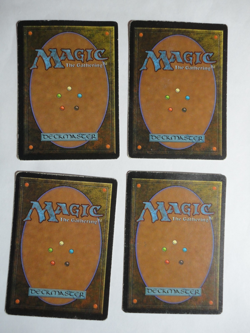 Dark Ritual X4 Revised MP Moderately Played MTG Magic the Gathering - Image 2