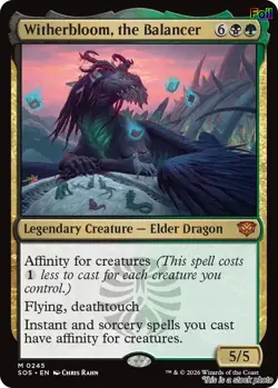 Witherbloom, the Balancer [SOS - 245] - NM [Foil] TCG MTG - Image 1