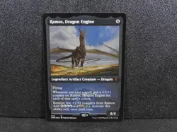 MTG Ramos, Dragon Engine Etched Commander Legends Foil- Magic - Image 1