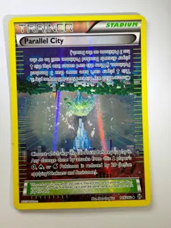 Parallel City 145/162 Reverse Holo BREAKthrough Pokemon - Image 1