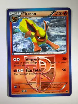 Flareon 12/116 Plasma Freeze Pokemon - Image 1