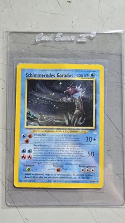 Shining Gyarados 6564 Swirl GERMAN Schimmerndes Garados Pokemon Neo Reve G3D - Image 1
