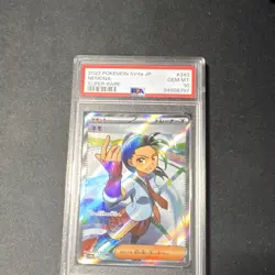 Pokemon Nemona Super Rare PSA 10 Sv4a Shiny Treasure Ex 343 Japanese - Image 2