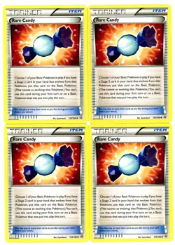4x Pokemon TCG Rare Candy 135/160 XY Primal Clash Playset - Image 1