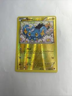 Pokemon TCG - Shinx 44/122 Pokemon XY Breakoint Reverse Holo Common - NM - Image 1
