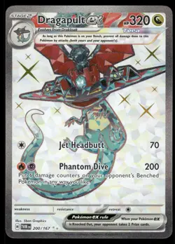 Dragapult ex 200/167 Ultra Rare Twilight Masquerade Pokemon Near Mint - Image 1