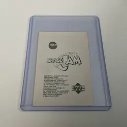 Vintage 1996 Upper Deck Michael Jordan Space Jam Sticker #205 Pack Fresh - Image 3