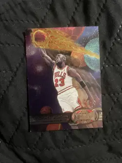 SkyBox 1997-98 Metal Universe Michael Jordan #23 Ultra Rare Chicago Bulls Baske… - Image 1