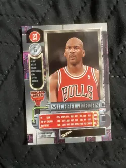 SkyBox 1997-98 Metal Universe Michael Jordan #23 Ultra Rare Chicago Bulls Baske… - Image 2