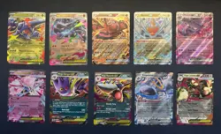 Phantasmal Flames Ex Complete Set - Pokemon Bundle Of All 10 Ex Cards - Image 1