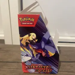 Destined Rivals EMPTY Booster Box Pokemon TCG Display Box NO PACKS - Image 2