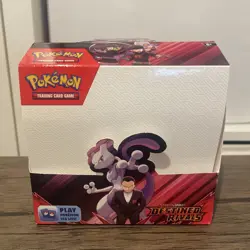 Destined Rivals EMPTY Booster Box Pokemon TCG Display Box NO PACKS - Image 5