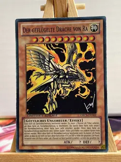 Der Geflugelte Drache Von Ra ORCS-DESE2 Super Rare Deutsch NM YUGIOH - Image 1