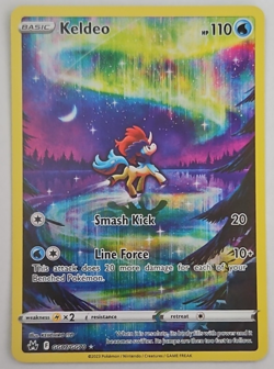 Pokemon Keldeo GG07/GG70 Crown Zenith: Galarian Gallery Pokemon TCG NM - Image 1