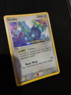 Pokemon TCG Swablu EX Emerald 67/106 Reverse Holo Common Near Mint - Image 1