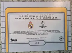 2025-26 Topps Uefa Club Competitions - 8-Bit Shots Zinedine Zidane #8b-8 - Image 2