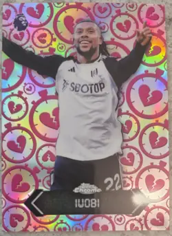 Alex Iwobi - 2025/26 Topps Chrome Premier League Stoppage Time Heartbreaker - Image 1