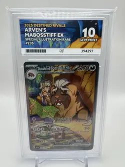Arven's Mabosstiff ex 235/182 - SIR - Destined Rivals - Pokemon Card - ACE 10 - Image 1