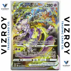 Mewtwo VSTAR • GG44/GG70 • Galarian Gallery • Crown Zenith • NM • Pokemon - Image 1