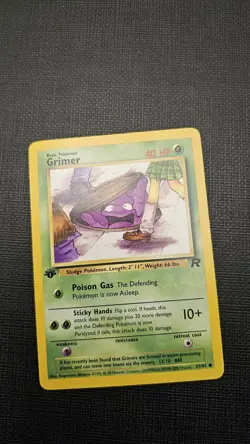 Pokemon Grimer Muk 1st Edition Mint Team Rocket See Photos! Non Holo Free Ship! - Image 2