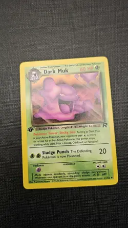 Pokemon Grimer Muk 1st Edition Mint Team Rocket See Photos! Non Holo Free Ship! - Image 5