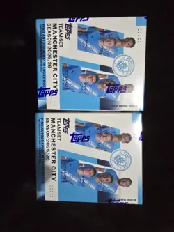 Topps 2025/26 Manchester City Premier League Team Set Sealed Boxes - Image 1