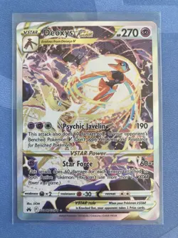 Deoxys VSTAR GG46/GG70 Crown Zenith: Galarian Gallery Pokemon NM - Image 1