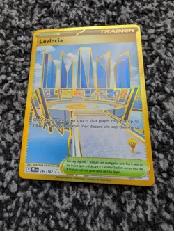Pokemon TCG Levincia Card Destined Rivals Secret Rare 244/182 English Nm - Image 2