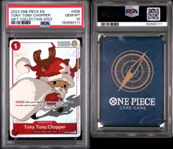 One Piece Card Game TCG Tony Tony.Chopper ST01-006 2023 Gift Collection PSA 10 - Image 3