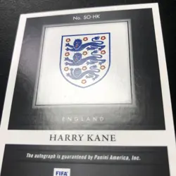 2024-25 Panini Noir Showtime Signatures Harry Kane Gold 1/10 ≈1/1 On Card Auto - Image 5