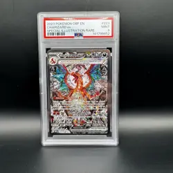 Pokemon Charizard ex OBF #223 SIR Obsidian Flames ENG PSA 9 MINT - Image 1