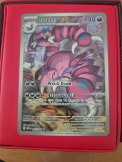 Pokemon TCG Drapion Perfect Order 097/088 NM Illustration Rare - Image 1