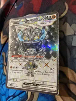 Pokemon TCG Cornerstone Mask Ogerpon EX Twilight Masquerade Holo Card 199/167 - Image 4