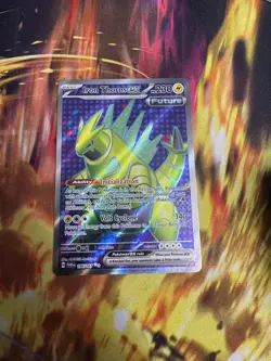 Pokemon TCG Iron Thorns EX Full Art Rare Twilight Masquerade 196/167 - Image 1