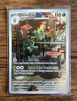 Scovillain 202/198 Pokemon TCG Scarlet Violet Base Set Illustration Rare Card - Image 1
