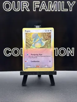 Pokemon TCG: Bagon 23/97 (2003) EX Dragon • Reverse Holo E-reader Series Card - Image 1