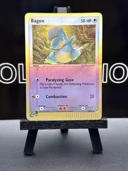Pokemon TCG: Bagon 23/97 (2003) EX Dragon • Reverse Holo E-reader Series Card - Image 2