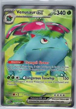 Venusaur ex 182/165 SV: Scarlet & Violet 151 - Pokemon Card - NM - Image 1